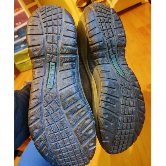 LL Bean Women's Slip On Shoes Comfort Brown Sz 9 - Picture 4 of 5